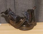 Dr. Martens Boots Air Wair Girls Kids Size US8 Metallic