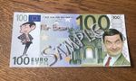 Mr Bean 100 Euro Novelty Fun Banknote