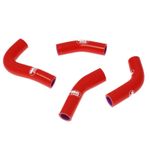 RED Samco Silicon Rad Hoses fit Yamaha RD 350 YPVS F11 1983-1995