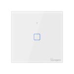 SONOFF WiFi Smart Touch Switch Wall Light, 1 Gang, T0UK1C (R83)