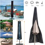 Heavy Duty Large Garden Parasol Patio Waterproof 190cm Protection Umbrella Cover