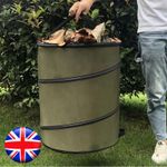 Pop-up Garden Waste Bags Lawn Garden Leaf Grass Reusable Grass Trash Can Bin