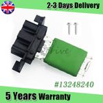For Vauxhall Corsa D Heater Blower Fan Resistor OEM# 13248240