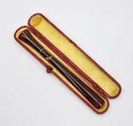 ART DECO PLASTIC / CHERRY AMBER CIGARETTE HOLDER c1925