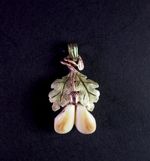 14 Karat Gelbgold & Rotgold - Grandlschmuck Anhänger - Trachtenschmuck