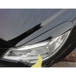 PERFECT FIT Black Plastic Eyebrows to fit Vauxhall Corsa D Facelift 2006-14 kit