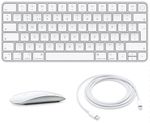 Apple Magic Keyboard with Touch ID A2449 GEN Magic Mouse 2+ Cable Genuine NEW
