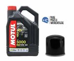 TRIUMPH TIGER 1050 2007-2013 MOTUL 5000 OIL & FILTER SERVICE KIT