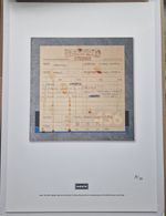Oasis Limited Edition Master Tape Print (80/95)