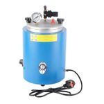 2.5L 350W UK Plug 220V Wax Casting Machine Mold Forming Round Vacuum Waxing BL