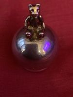 Sterling Silver Baby Tooth Holder/Storage Teddy On Top Christening Gift