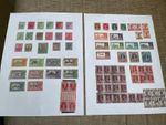 2  PAGES MOUNTED MINT INDIA STAMPS QV KEV11 KGV KG6 (1.5 PAGES M/M  EXACTLY)
