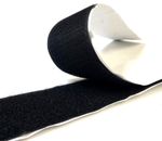 Stick On Hook And Loop Tape Self Adhesive Fastener 20mm 25mm 38mm 50mm Wide