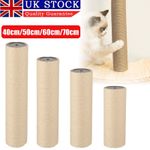 REPLACEMENT NATURAL SISAL POST CAT KITTEN SCRATCH TREE SCRATCHING POLE ROPE 70CM