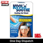 Kool 'n' Soothe Migraine Cooling Strips - 4 Strips