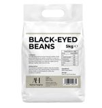 Black Eye Beans 5kg Dried Black Eyed Peas Lobia Whole Beans Bulk Catering Pack