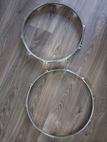 14" 10 hole triple flange snare drum hoop set