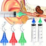 Ear Wax Removal Syringe Kit with Replacement Tips Ear Cleaner Wash Tool Set UK