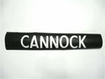 Vintage 1985 screen printed Bus destination blind Dudley District Cannock 