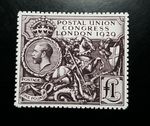 Great Britain Stamps SC# 209/Sg 438 1929 1£ 9th Postal Union Congress Replica GB
