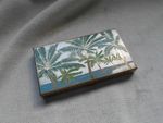 VINTAGE VOLUPTE PALM TREES MAKE-UP POWDER ROUGE LIPSTICK HANDBAG COMPACT