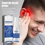 Tinnitus Relief Ear Spray, Earwax Cleaning Care, Effective Herbal Drops 60Ml