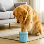 Dog Cat Paw Cleaner Pet Foot Washer Cup Feet Clean Brush Cleaning Paws Wash Tool