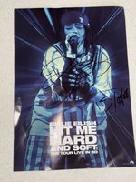 Billie Eilish Signed Hit Me Hard And Soft Tour Live In 3D Poster Rare