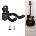 2 Pack Guitar Wall Mount Hanger Hook Holder Acoustic Electric Bass Ukulele