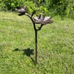 Cast Iron Wild Bird Feeder Stake Ornamental Garden Wild Birds Decorative