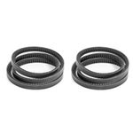 Pair of Drive Belts Fits Lumag Rambo HC15 Pn 3HC1500EW244