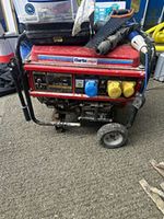 Clarke FG4050ES Portable Petrol Power Generator 230V/115V 18L Red