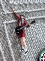 Angus Young AC/DC Christmas Ornament 2020 Rock Star Music