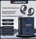 Monster AC530 Open Ear Headset w/ Mic - Lightweight & Secure Fit