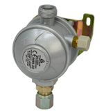 Official Cavagna 10mm Straight 30mbar Caravan Gas Regulator