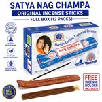 Satya Nag Champa Original Incense Sticks Full BOX