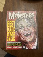 FAMOUS MONSTERS OF FILMLAND MAGAZINE #200 WARREN HORROR VF/NM Signed Kelly Freas