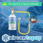 Electric Car Aircon AC R134 Compatible Refill Recharge Refrigerant Complete Kit