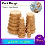 Cork Bungs All Sizes for Home Made Wine or Beer Fit Demijohn Bottle Different