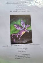 Heaven and Earth Designs Aurora Cross Stitch Pattern HAELV2852