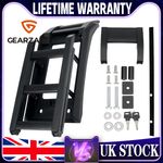 For Land Rover Defender 2020+ L663 Matt Black Deployable Folding Side Ladder New