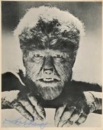 LON CHANEY Signed 'The Wolf Man' Photograph - Film Star Actor - 20"x16" reprint