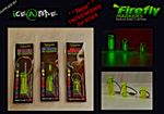 FIREFLY MARKERS -KIT MARKER isotope GTLS Glow in the dark keyring nite glowring