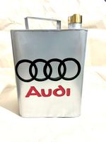AUDI Petrol Can Brass Cap Repro Decorative Oil Jerry Can Vintage Style