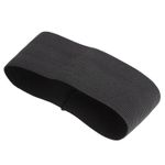 Black Memorial Armband - Funeral, Mourning Black Football Respect Adult