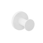 COSMIC Towel hook, Robe hook, Coat hook, Matt White, Architect S+ Collection
