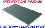 1250x600 Tile Backer Board XPS Board Insulation Underfloor Heating 6mm/25mm/40mm