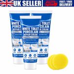 White Toilet Porcelain Repair Cream, White Porcelain Repair Cream