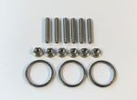 Stainless Exhaust Header Studs Nuts & Gaskets Triumph Street Triple 675 08-12