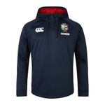 Canterbury CCC OFFICIAL British Irish Lions 2025 Mens Rugby ¼ Zip Hoodie